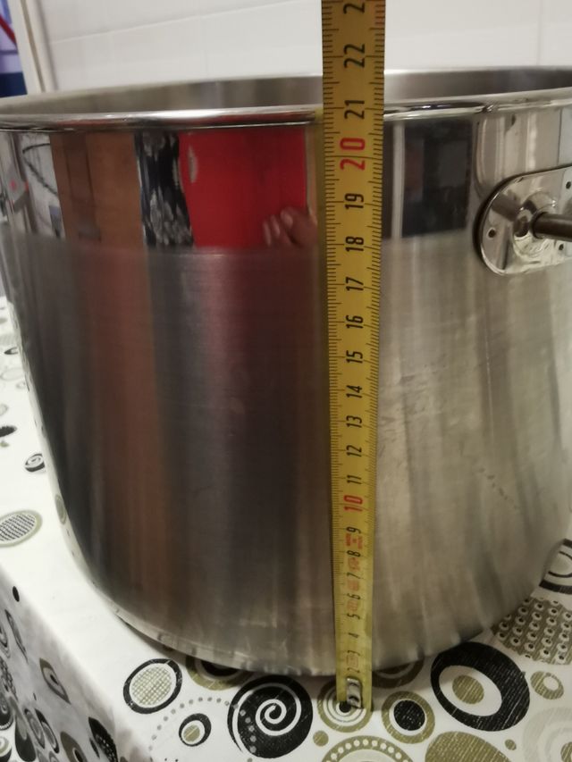 Cazuela olla con tapa, gran capacidad