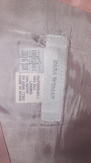 Conjunto de Zara Falta y chaqueta Fiesta