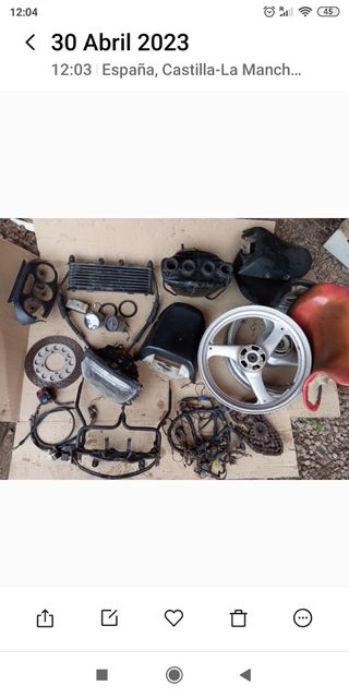 Suzuki gsx 600 f despiece 