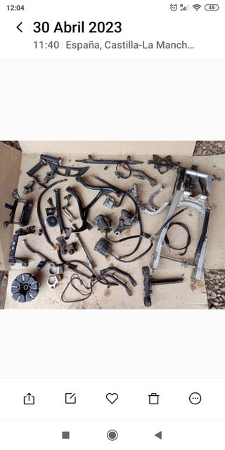 Suzuki gsx 600 f despiece 