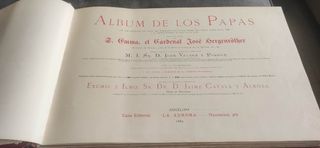 Historia de los Papas. 1885