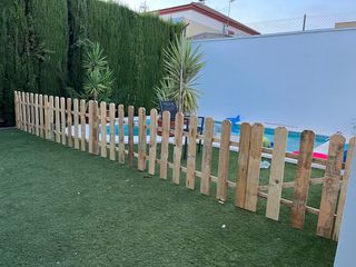 vallas de madera