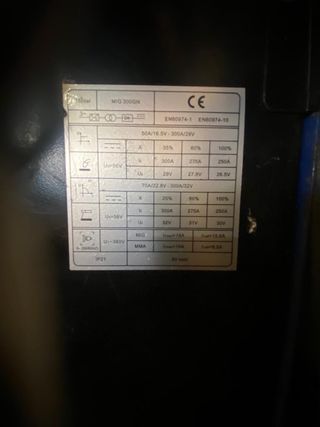 Soldador MIG-MAG RILAND MIG 300GN