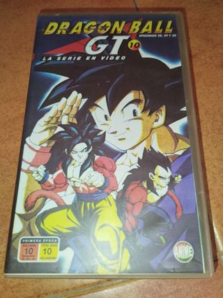 cintas VHS Dragon Ball GT Hobby consolas