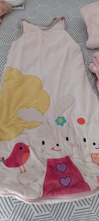 LOTE MANTAS/ SACO BEBÉ