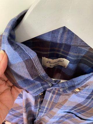 Lote 4 camisas de franela en muy buen estado