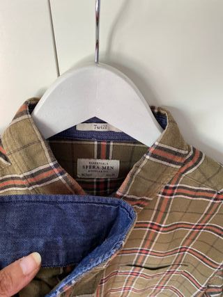 Lote 4 camisas de franela en muy buen estado