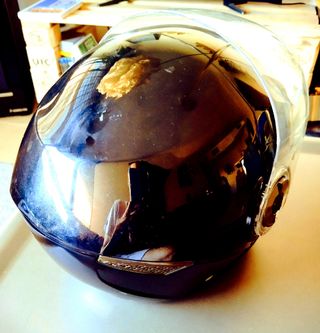 Casco moto jet