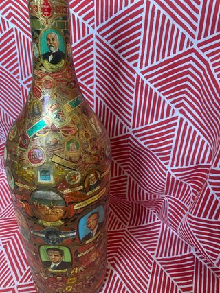botella Magnun Forrada de Vitolas