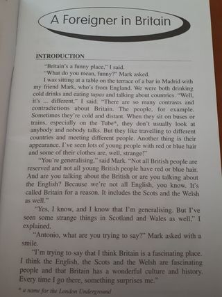 A foreigner in Britain