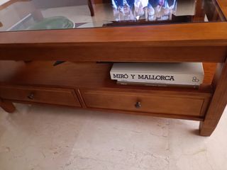 Mesa madera de cerezo maciza