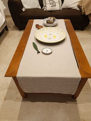 Mesa madera de cerezo maciza