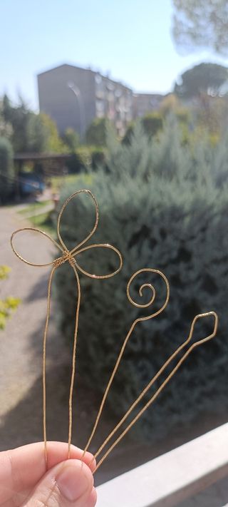 Personalizzabile spillone spirale per capelli