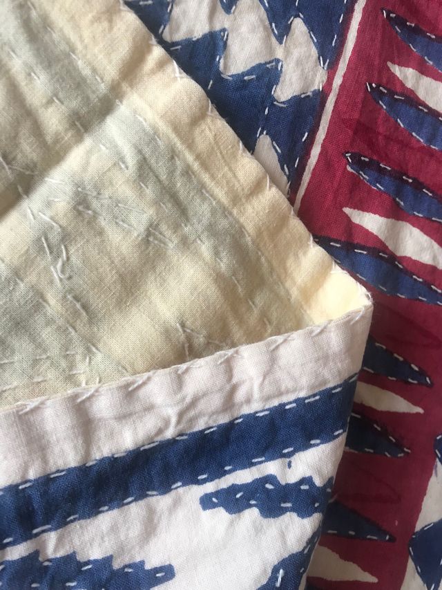 Colcha 100% algodon para pieles sensibles