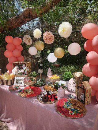 Decoración Fiesta Cumpleaños Baby Shower Candy Bar