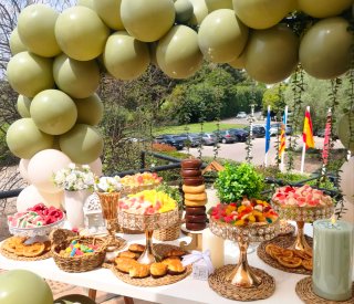 Decoración Fiesta Cumpleaños Baby Shower Candy Bar