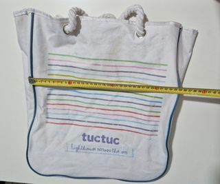 Borsa Tuc Tuc in cotone cm 35x40x10