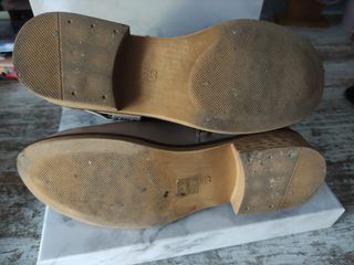 Botines color hielo
