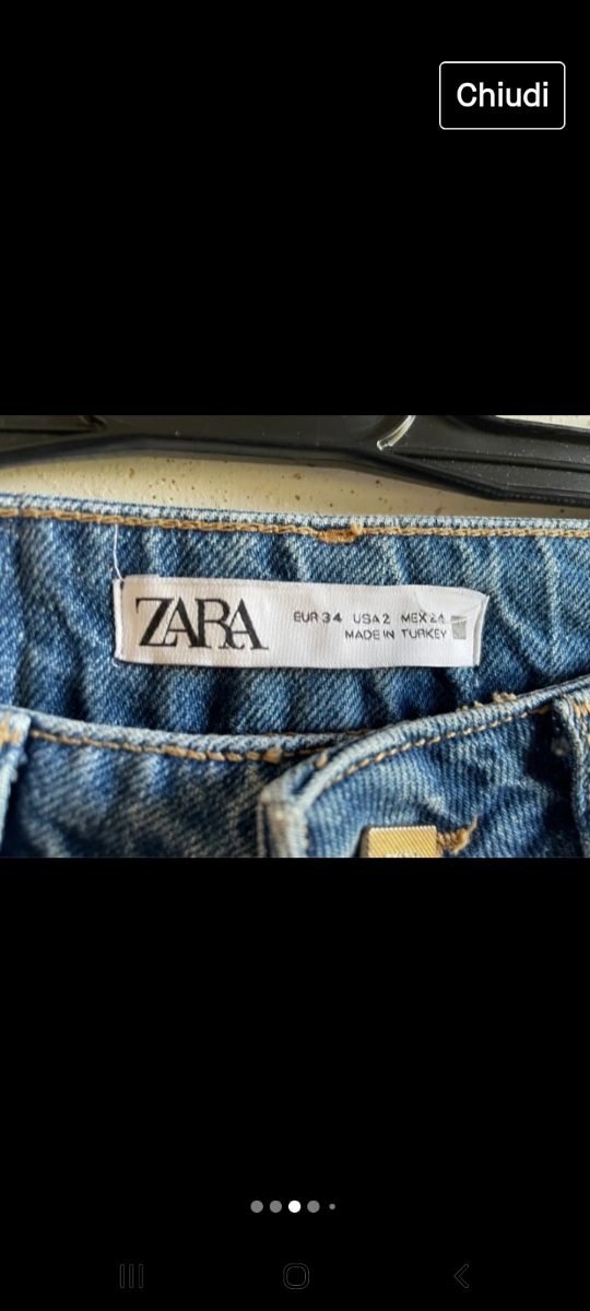 Jeans Zara svasati