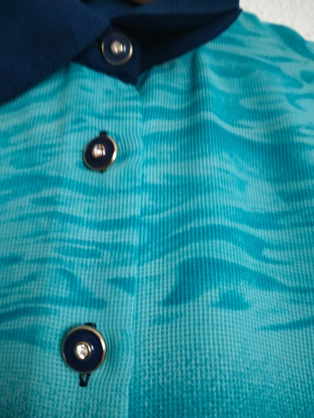 Blusa Azul degradé Olas