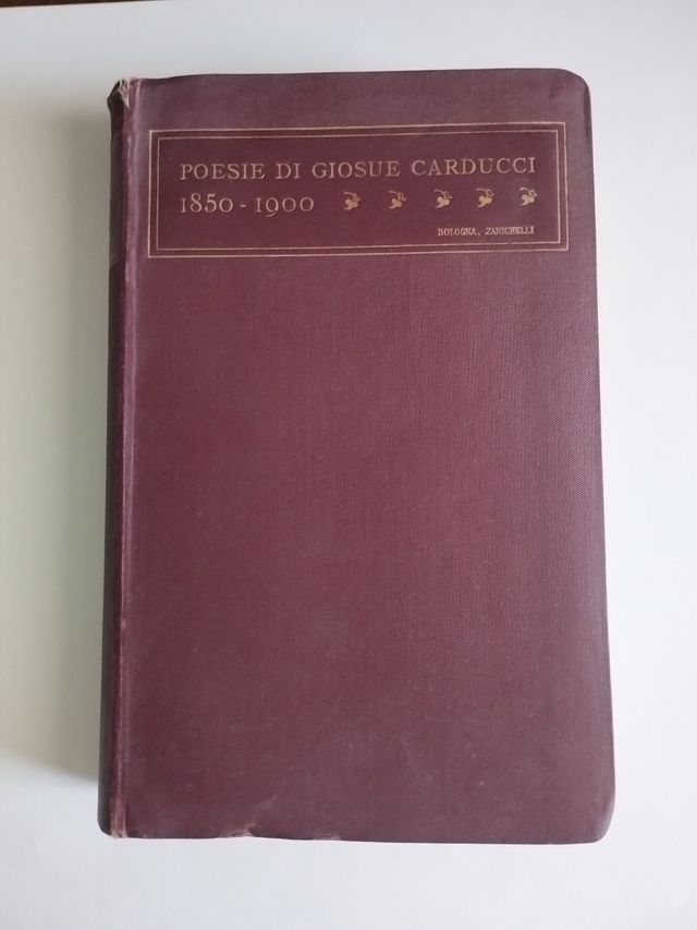 Poesie di Giosuè Carducci 1850-1900