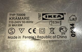 Aplique KRÄMARE de IKEA