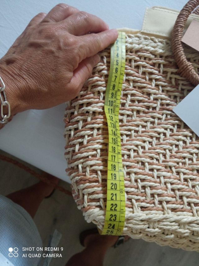 Cesto,  bolso rafia