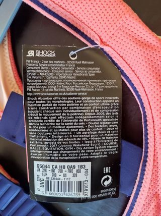 Shock Absorber Sujetador deportivo.85B