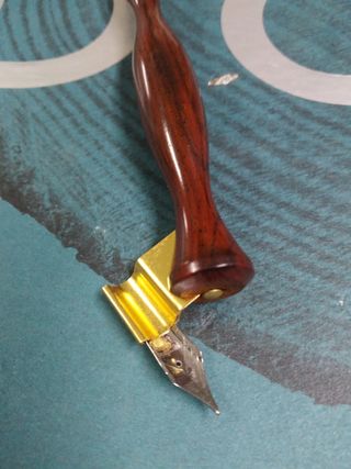 Pluma estilografica inglesa