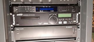 Equipo audio profesional microfono