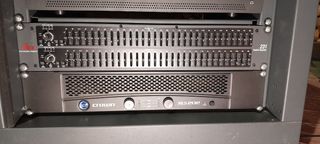 Equipo audio profesional microfono