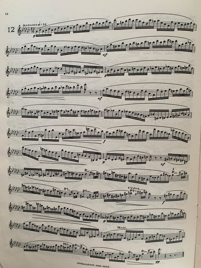 Saxofon 32 Etudes E. Loyon