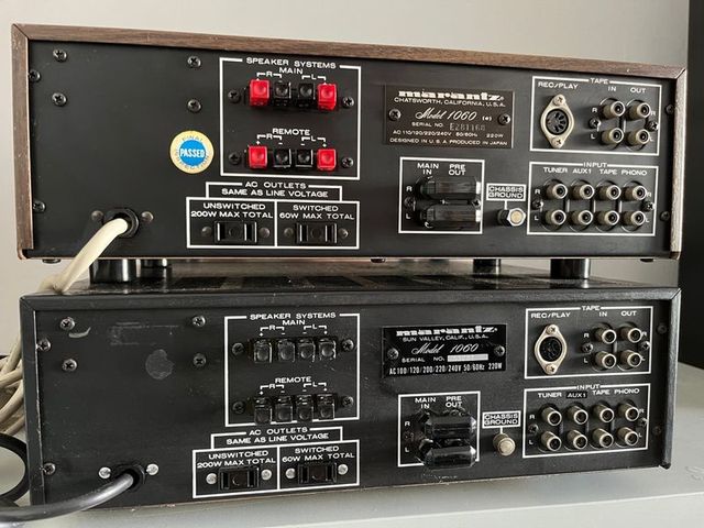 Amplificador HiFi Marantz 1060 + Recap + Garantia