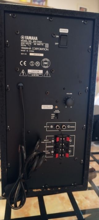 Equipo de sonido Yamaha Home Cinema 5.1
