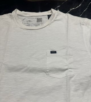 camiseta oneill talla S regular fit blanca