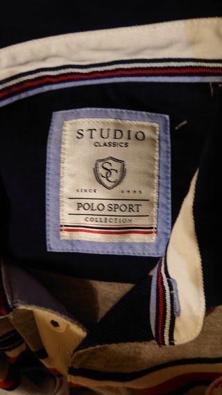 Polo manga larga chico Studio Clasics