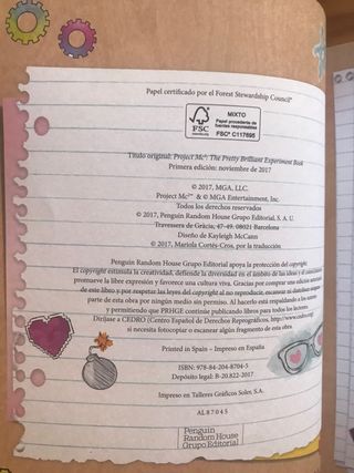 El brillante libro de experimentos