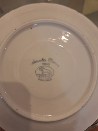 Platito de porcelana san Claudio vintage