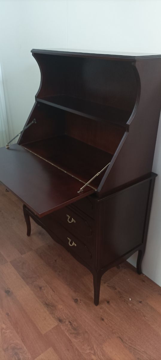 MUEBLE ESCRITORIO BURO o COMODA ANTIGUA de MADERA