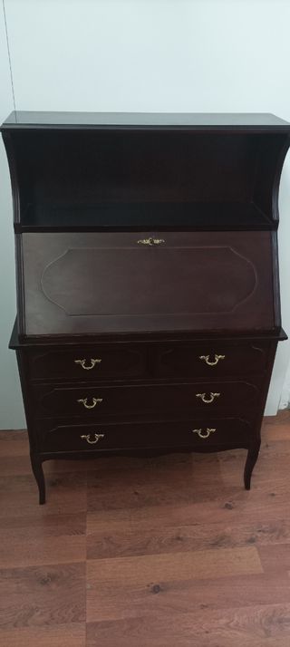 MUEBLE ESCRITORIO BURO o COMODA ANTIGUA de MADERA