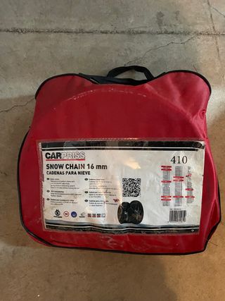 cadenas 4x4 nieve
