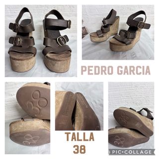 SANDALIAS CUÑA PEDRO GARCIA T. 38