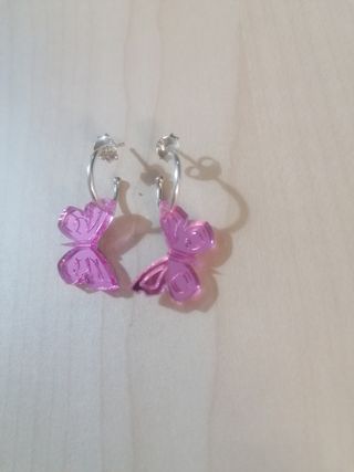 Pendientes mariposa