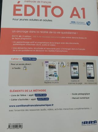 Libro A1 francés
