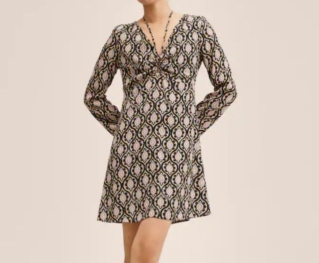 Vestido mini Mango L a estrenar