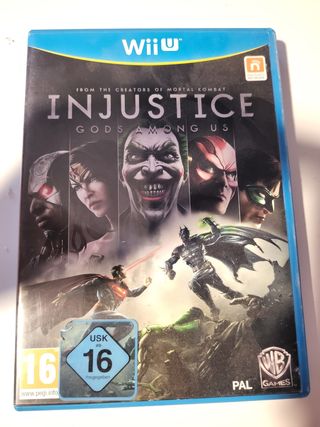 Juego Injustice Wii U