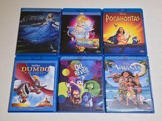 Pack Disney en Blu Ray