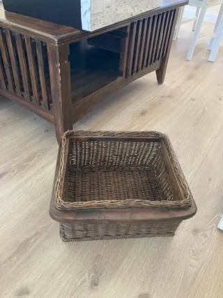 Mesa centro rústica