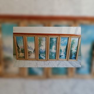 Conjunto 6 cuadros pequeños