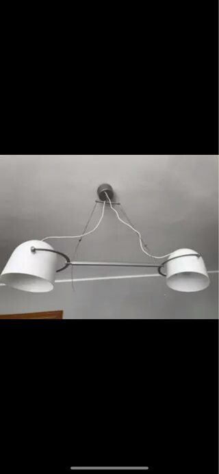 lampara doble ikea svirvel descatalogada